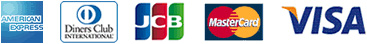 VISA,MasterCard,JCB,Diners Club,american express